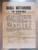 Documento originale, autentico 1882 URBINO Apertura della BANCA METAURENSE Manifesto cm 65 x 94 1