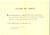 Documento originale, autentico 1839 VENEZIA Ricevimento mondano IMPERIAL REGIA CORTE Avviso 26x18 cm 1