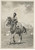 Fotografia d'epoca originale 1938 Cortina d'Ampezzo, equitazione, donna a cavallo 1