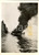 Fotografia d epoca originale 1941 CANALE DI SAN GIORGIO UK WW2 Luftwaffe affonda petroliera britannica 1