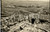 Fotografia d epoca originale 1935 ca JERASH GIORDANIA Antico teatro romano e rovine della cittÃ  Fotografia 1
