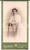 Fotografia d epoca originale 1900 ca TROUVILLESURMER F Donna in abito bianco Foto CHAMBERLIN 5x8 cm 1