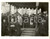 Fotografia d epoca originale 1940 ca VENARIA REALE Cerimonia militare Palco gerarchi e vescovo Foto 24x18 1