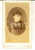 Fotografia d epoca originale 1880 ca FERRARA Ritratto di donna con foulard a fiori  Foto G. RAVAGNAN CDV 1