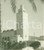 Fotografia d epoca originale 1935 TRIPOLI LIBIA La torre di un edificio coloniale Fotografia 1