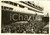 Fotografia d epoca originale 1933 BRINDISI Crocieristi MILANESI sbarcano accolti da banda Fotografia 1