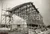 Fotografia d epoca originale 1938 Milano Idroscalo  Costruzione tribune canottaggio Fotografia 1