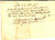 Manoscritto, lettera originale 1616 AREZZO Ricevuta di Ercole MAZZA per saldo di una partita Manoscritta 1
