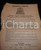 Documento originale, autentico 1840 PESARO Verifica raccolto cereali Coloni Coltivatori MANIFESTO 1