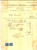 Documento originale, autentico 1937 MILANO Via Meravigli 12 Eugenio BROGGI Arredi sacri in metalli Fattura 1