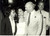 Fotografia d epoca originale 1984 PARIS Eddie BARCLAY con ex moglie Daniele e suo marito Patrick LEROY Foto 1