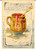 Cartolina originale da collezione 1905 FRANCIA Vasetto di marmellata Cartolina artistica DIPINTA A MANO 1