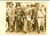 Fotografia d epoca originale 1941 HAVANA CUBA Fulgencio BATISTA with Jaime MARINE and col. BAIKIN Photo 1