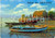 Cartolina originale da collezione 1974 LIGNANO SABBIADORO UD Capanni di pescatori in laguna Cartolina VINTAGE 1