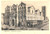 Cartolina originale da collezione 1940 FERRARA Fianco della CATTEDRALE Cartolina FG VG 1