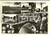 Cartolina originale da collezione 1959 GERMAGNANO TO Vedutine con stazione e cartiera Cartolina FG VG 1