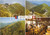 Cartolina originale da collezione 1974 PREALPI LUGANESI Vedutine Ristorante MONTE LEMA Cartolina FG VG 1