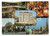 Cartolina originale da collezione 1977 WIEN Hotel HILTON Vedutine GLORIETTE Schonbrunn Cartolina ANIMATA FG VG 1