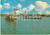 Cartolina originale da collezione 1973 BAGHDAD IRAQ Battello a forma di papera sul lago Cartolina VINTAGE FG VG 1