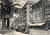 Cartolina originale da collezione 1956 ALBENGA SV Veduta di Piazza del POPOLO Cartolina ANIMATA con auto FG VG 1