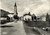 Cartolina originale da collezione 1952 DELEBIO SO Strada di accesso al paese Cartolina ANIMATA con auto FG VG 1