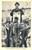 Cartolina originale da collezione 1930 ca Cadavere CESARE BATTISTI con boia e ufficiali Austriaci Cartolina FP NV 1