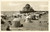 Cartolina originale da collezione 1933 OSTIA LIDO ROMA Spiaggia con ombrelloni e la ROTONDA Cartolina FP VG 1