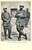 Cartolina originale da collezione 1930 ca FABIO FILZI e CESARE BATTISTI prigionieri ad ALDENO Cartolina FP NV 1