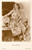 Cartolina originale da collezione 1930 ca CINEMA Attrice Mary DUNCAN Ritratto con sfera di cristallo *Cartolina FP 1