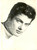 Cartolina originale da collezione 1955 ca CINEMA Tony CURTIS Ritratto fotografico Cartolina UNIVERSAL 1