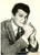 Cartolina originale da collezione 1955 CINEMA ca Tony CURTIS Ritratto fotografico con sigaretta Cartolina FG NV 1