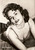 Cartolina originale da collezione 1955 ca CINEMA Actress Anne HEYWOOD Portrait with earrings Cartolina FG NV 1