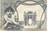 Cartolina originale da collezione 1900 MILANO Arco della Pace e contadina lombarda Cartolina postale 1