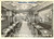 Cartolina originale da collezione 1947 GINEVRA CH Veduta dell interno del ristorante BODEGA CINTRA FG VG 1