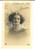 Cartolina originale da collezione 1910 COSTUME Ritratto di una giovane donna Cartolina d amore ing. BONELLI 1