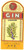 Materiale pubblicitario d’epoca 1970 ca MILANO Distilleria APE Liquore secco GIN Etichetta ILLUSTRATA 1