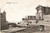 Cartolina originale da collezione 1909 ANCONA Panorama PORTA PIA con Fotomontaggio automobile Cartolina FP VG 1