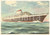 Cartolina originale da collezione 1955 ca GENOVA Transatlantico ANDREA DORIA durante la navigazione Cartolina FG 1