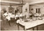 Cartolina originale da collezione 1956 SOKNA NORWAY Dining room BERGLAND PENSJONAT Cartolina FP NV 1