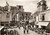 Cartolina originale da collezione 1955 ca CAPRI NA Piazza Umberto Insegna PERUGINA Animata Cartolina FG NV 1
