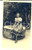 Fotografia d epoca originale 1939 VILLA ASSUNTA TR Giovane ragazza in posa su un pozzo Foto FP 1