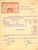Documento originale, autentico 1934 MILANO via Montenapoleone  Ditta Paolo MERONI Carte da parati Preventivo 1