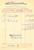 Materiale pubblicitario d’epoca 1960 ca HAMBURG Klaack Hermann Rundfunk- u. Elektromeister *Ricevuta 1