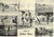 Cartolina originale da collezione 1957 GATTEO MARE FC Vedutine con spiaggia e PINA BAR FG VG 1