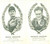 Oggetto da collezione cartaceo 1955 ca F.N.C.R.S.I. Santino Benito MUSSOLINI Rodolfo GRAZIANI con ritratti 1