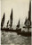 Fotografia d epoca originale 1938 VENEZIA Barche a vela durante una regata al largo Fotografia 1