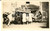 Fotografia d epoca originale 1940 ca FRANCIA Bambini in posa con carro fiorito per sfilata Foto VINTAGE 11x6 1
