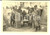 Fotografia d epoca originale 1940 ca WW2 Soldati in accampamento durante una pausa Foto 10x7 cm 1