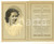 Fotografia d epoca originale 1940 ca SESTO CALENDE Ritratto di donna Foto cartolina TONINI con portafoto 1