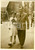 Fotografia d epoca originale 1939 ROMA Pietro CORVINO figlia Anna Venditrice biglietto lotteria TRIPOLI Foto 1